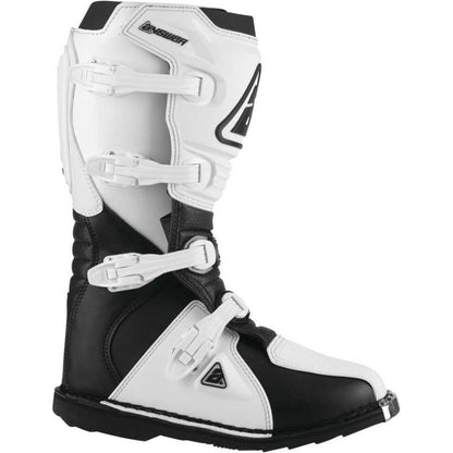 AR1 Adult Race Boots - Black/White - Size 12_1510440