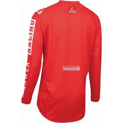 Men's Syncron Merge Jersey - Answer Red/White - Large 446749_794895
