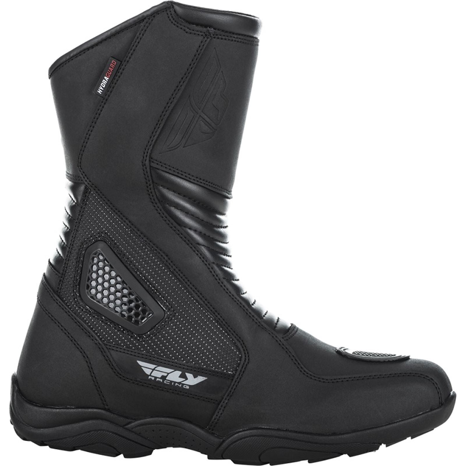 FLY Racing Milepost Boots - Black - Size 13 OPEN BOX [MPN: 361-98013]_2723434