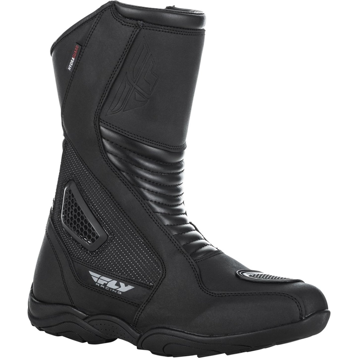 FLY Racing Milepost Boots - Black - Size 13 OPEN BOX [MPN: 361-98013]_2723430