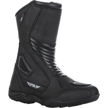 FLY Racing Milepost Boots - Black - Size 13 OPEN BOX [MPN: 361-98013]_2723430