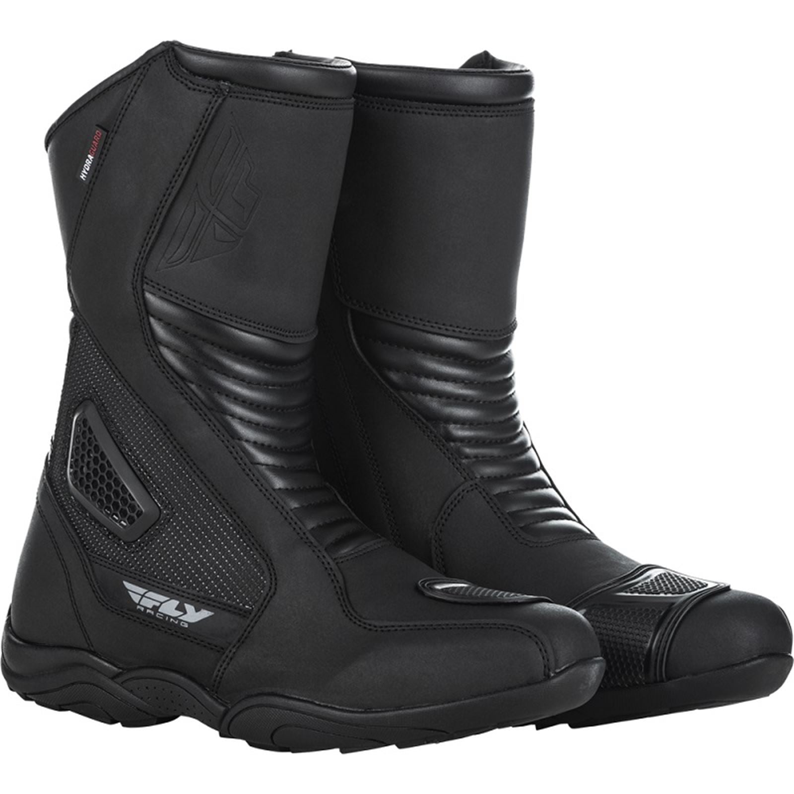 FLY Racing Milepost Boots - Black - Size 13 OPEN BOX [MPN: 361-98013]_2723429