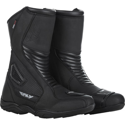 FLY Racing Milepost Boots - Black - Size 13 OPEN BOX [MPN: 361-98013]_2723429