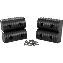 Caliber BunkWrap Endcap - 2"x4" - Black - 4/Pack 23051-BK_1156712