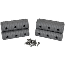 Caliber BunkWrap Endcap - 2"x6" - Gray - 4/Pack 23053_1156715
