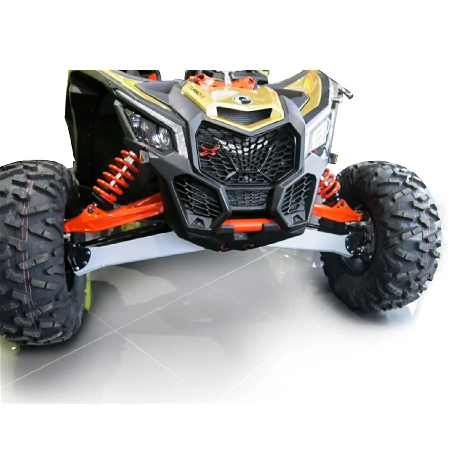 Rival Powersports USA Front A-Arm Guards - Alloy - Can-Am Maverick 2444.7254.1_861015