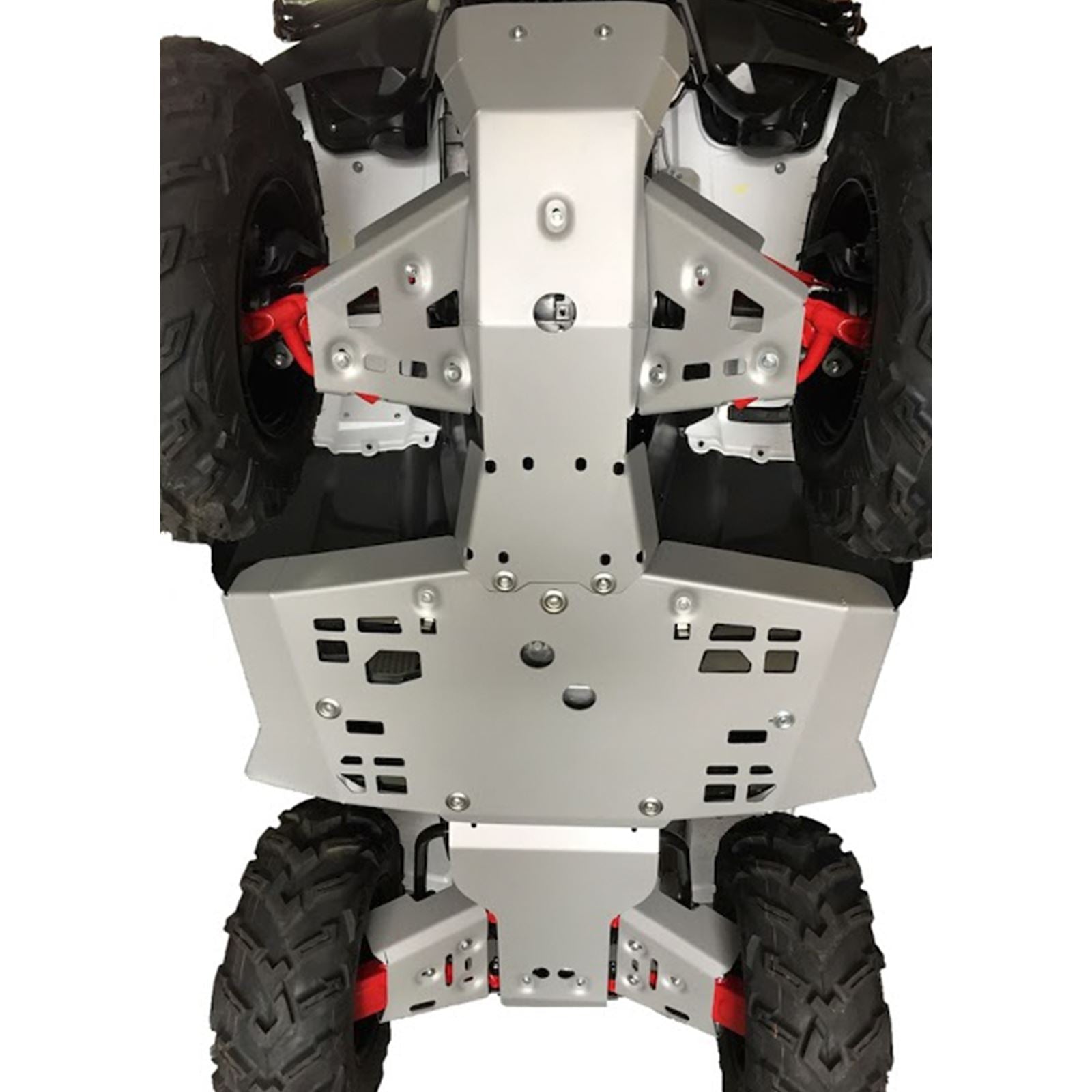 Rival Powersports USA Central Skid Plate - Alloy for Honda TRX 2444.2104.2CP_1009219