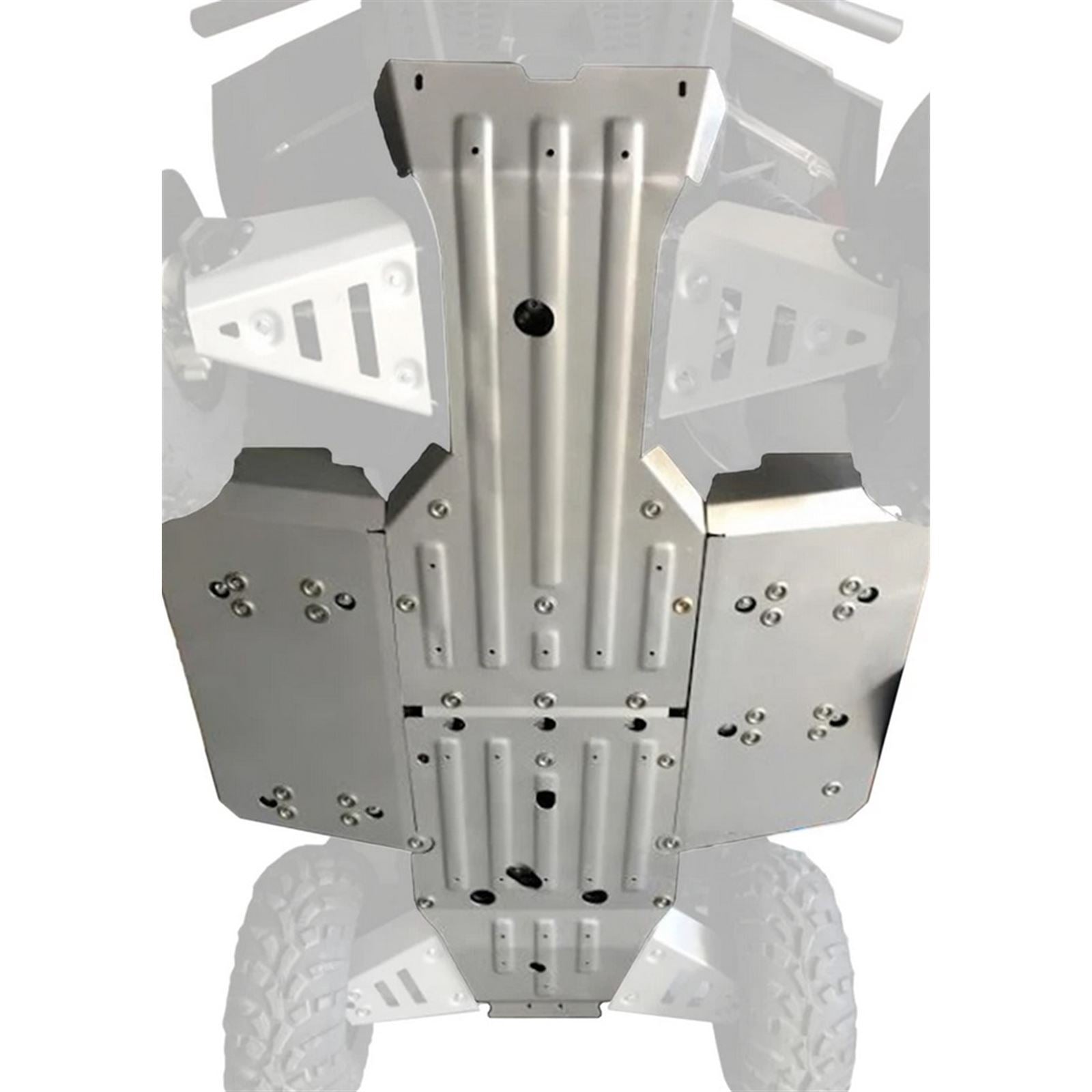 Rival Powersports USA Central Skid Plate - Alloy for Polaris Ranger 2444.7440.1CP_861037