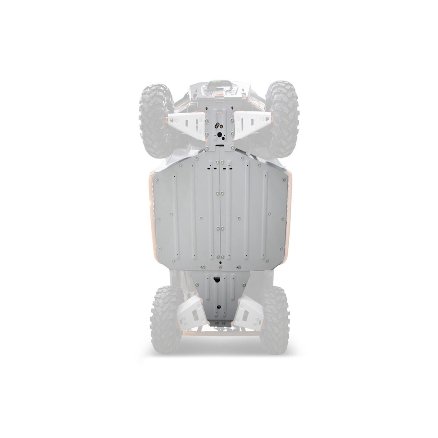 Rival Powersports USA Central Skid Plate - Alloy for Polaris Ranger 2444.7448.1CP_861038