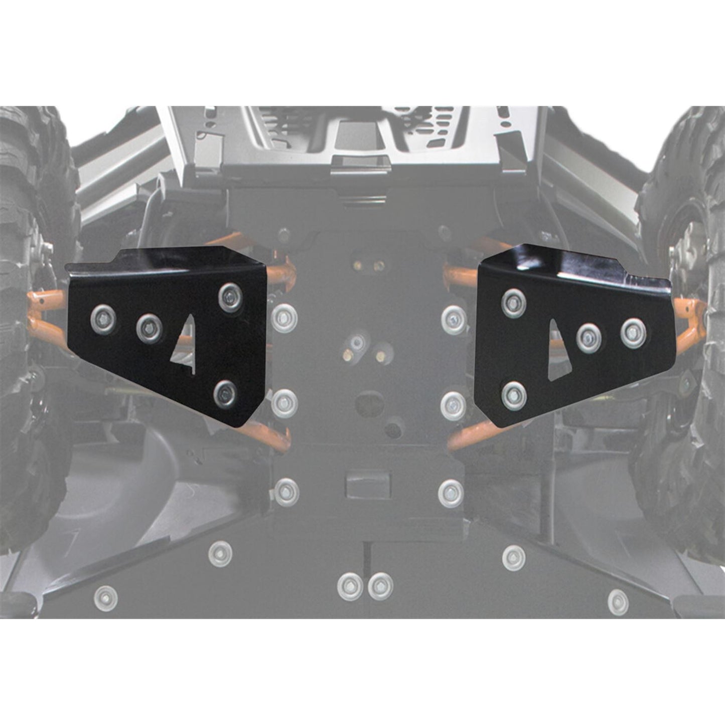 Rival Powersports USA Front A-Arm Guards - Plastic for Polaris Ranger 2K.7448.1-4_861043