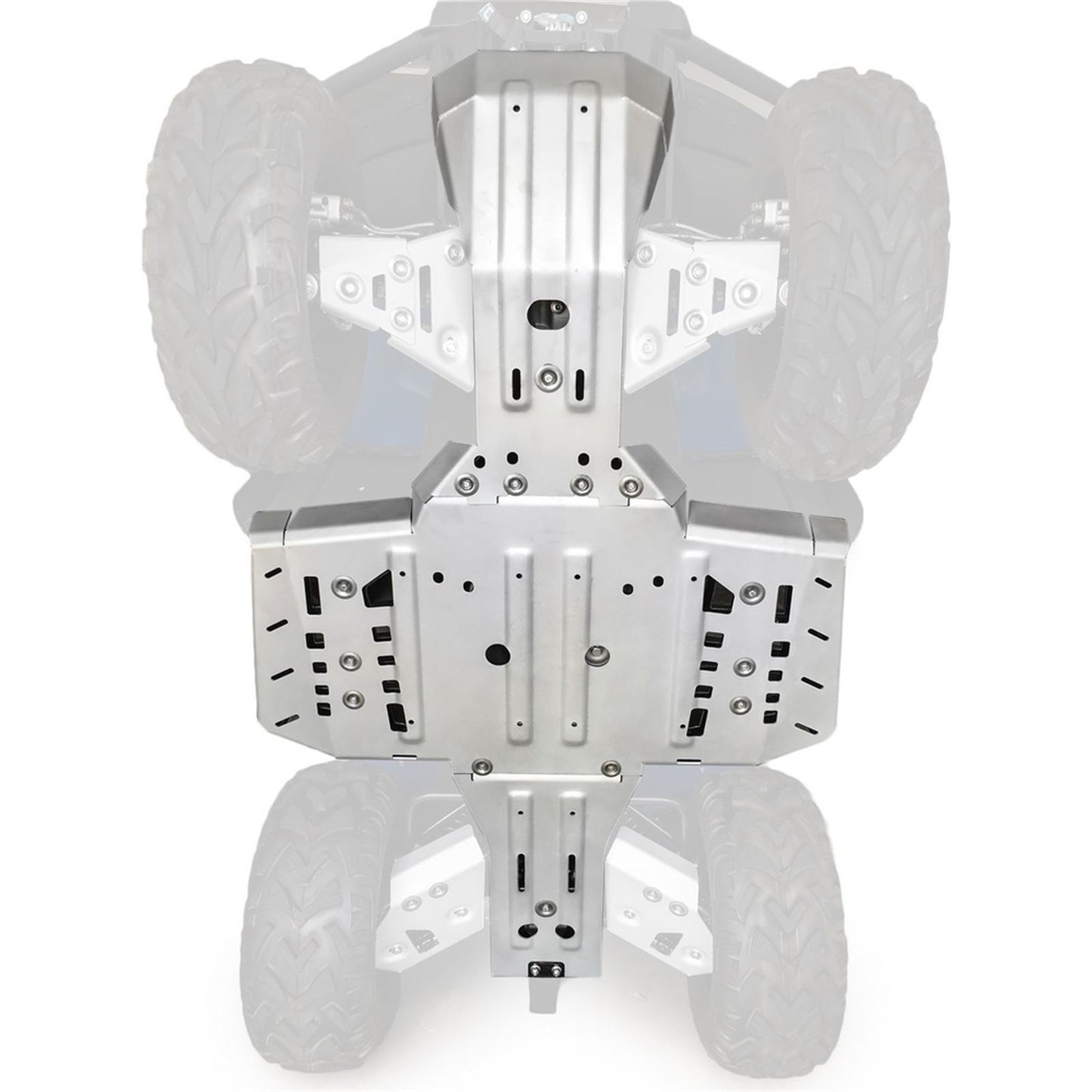 Rival Powersports USA Central Skid Plate for CF Moto - Alloy 2444.6867.1CP_1136983