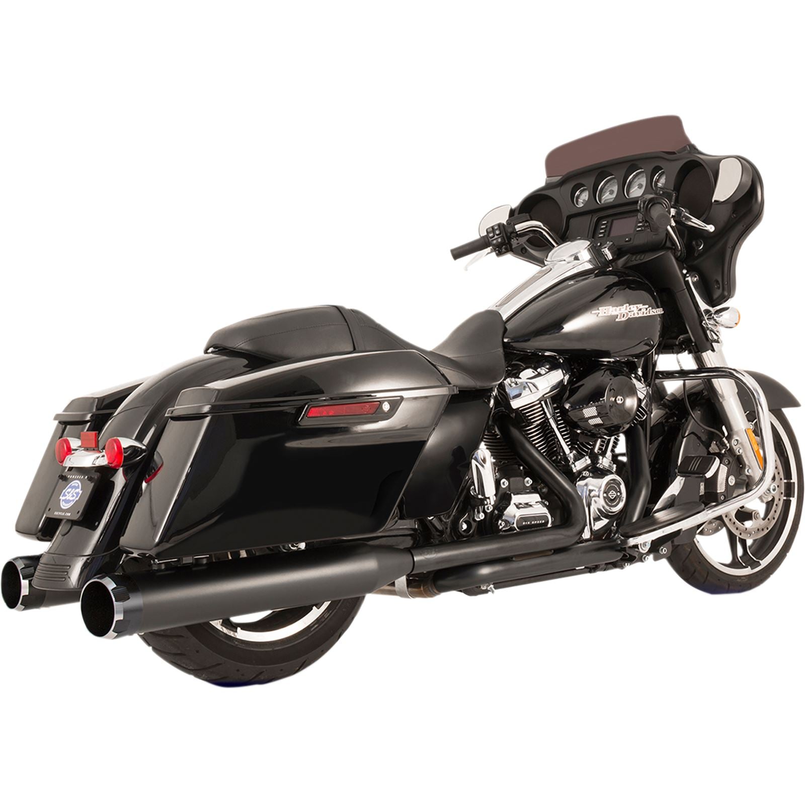 S&S Cycle Exhaust - Black 550-0700C_1057470