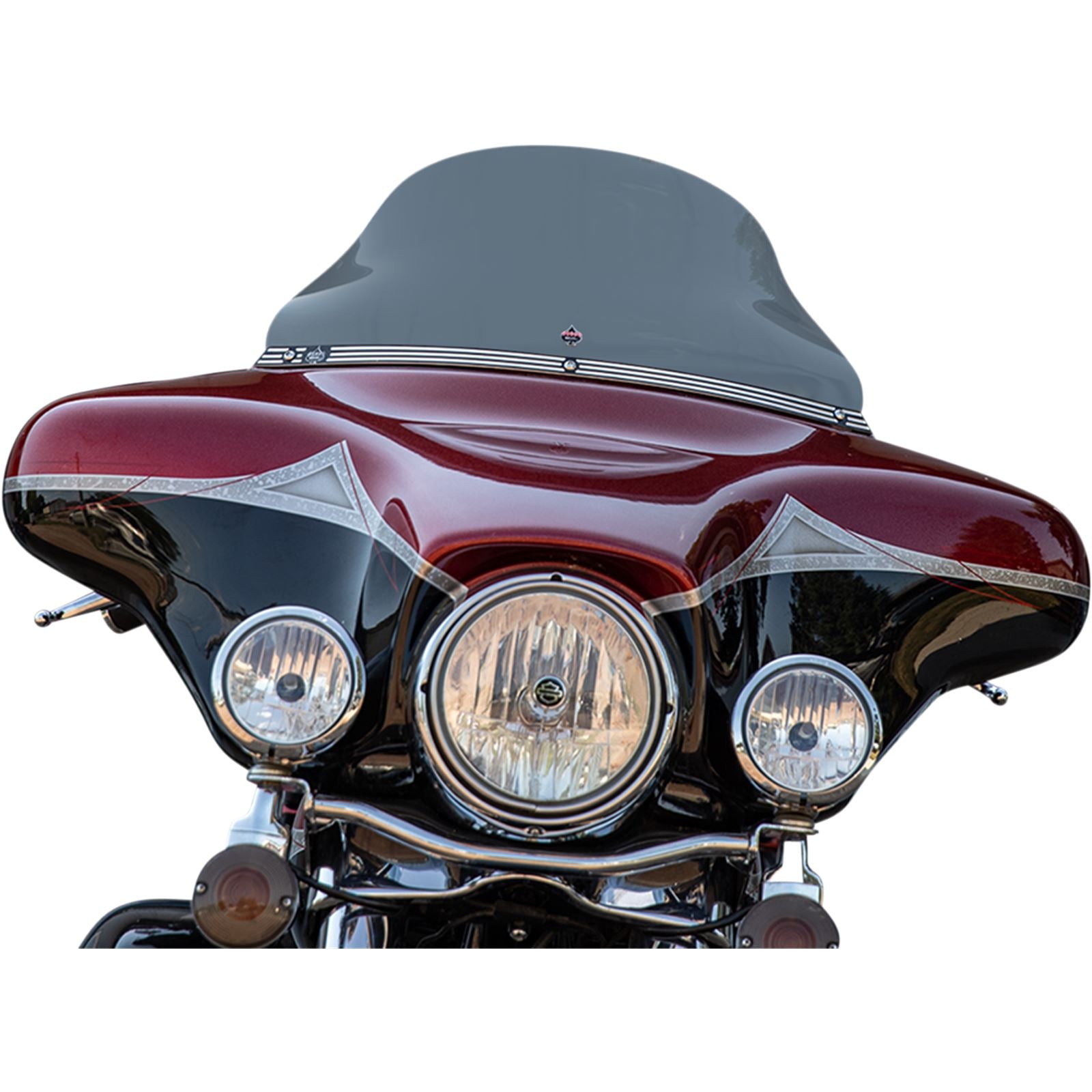 Klock Werks Flare™ Windshield fits Harley-Davidson FLH - Tint - 10.5" [MPN: KWW-01-0619-T]_1057600