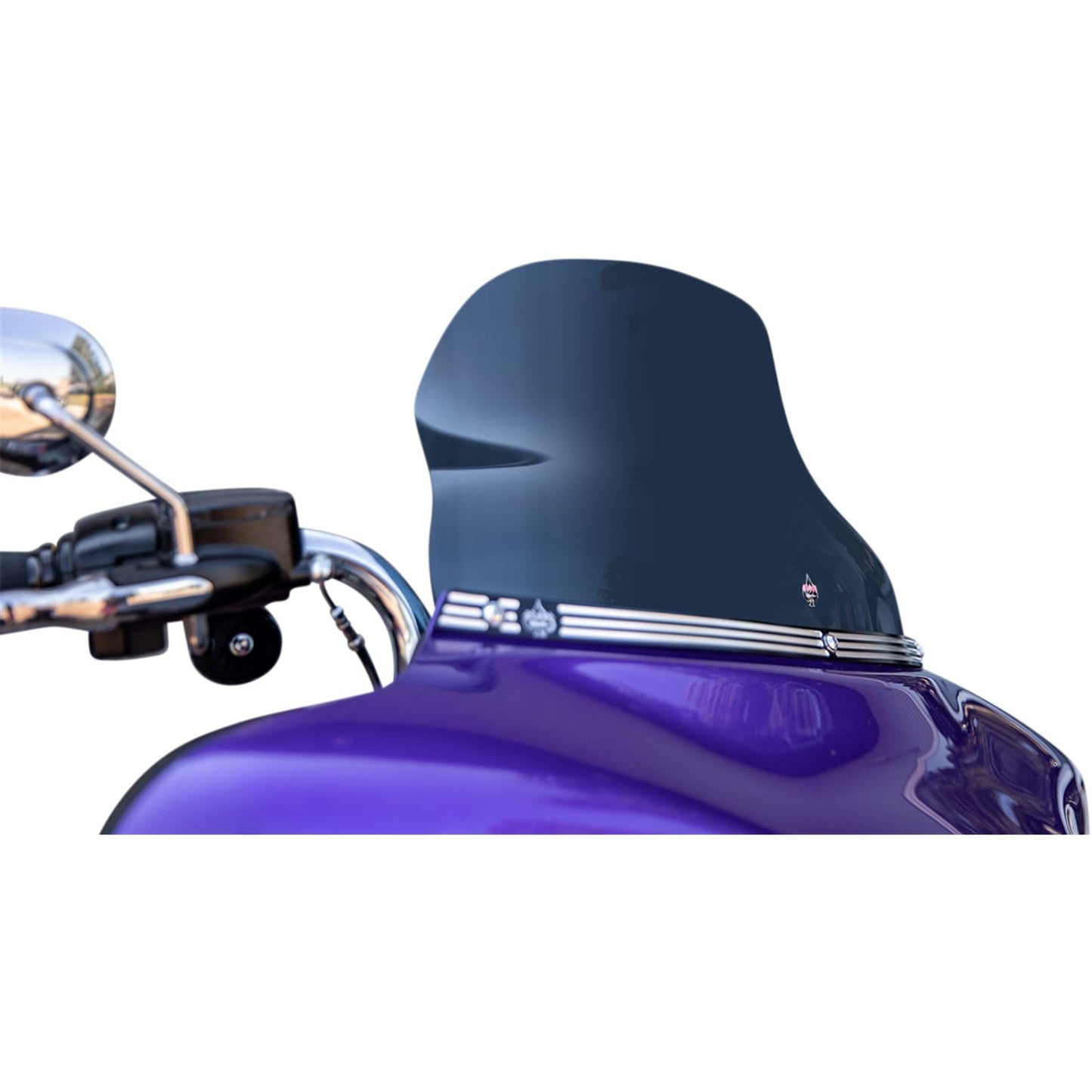 Klock Werks Flare™ Windshield - Dark Smoke - 10.5" [MPN: KWW-01-0619-DS]_1057603