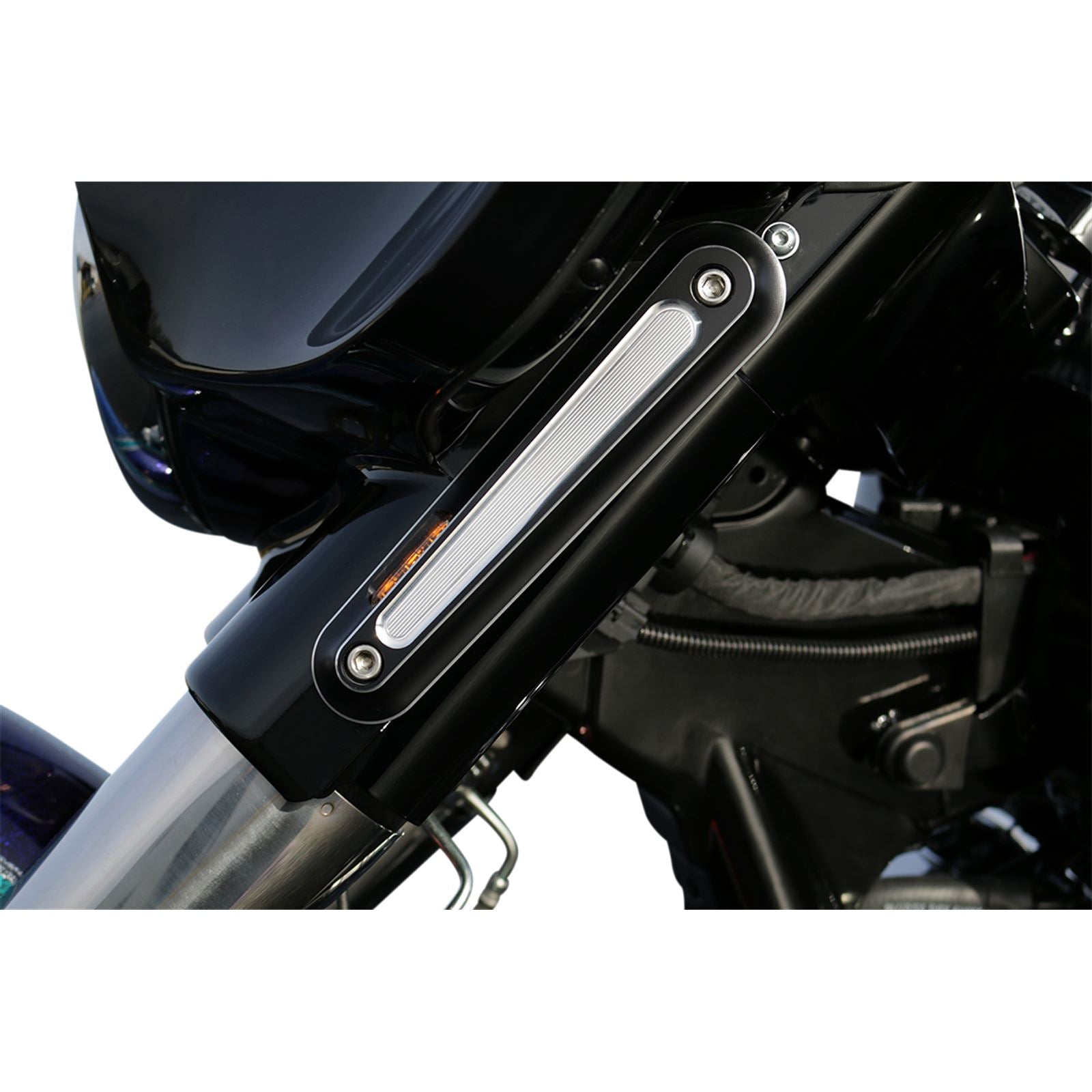Kodlin USA Elypse Turn Signals - Chrome - Touring Batwing Fairing [MPN: K68469]_891211