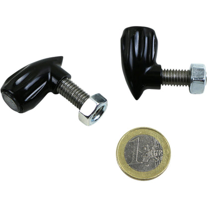Kodlin USA 3-in-1 Bullet Grooved Turn Signals - Black [MPN: K68461]_891210