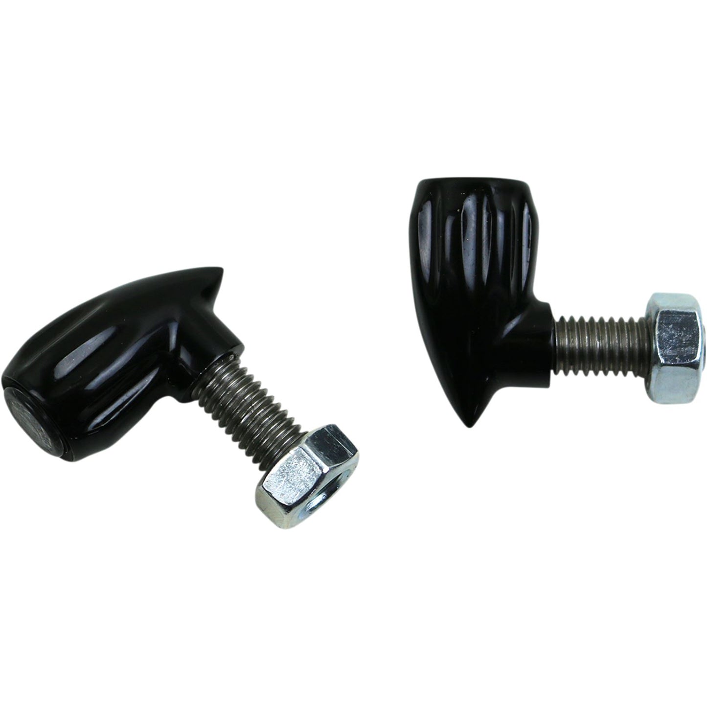 Kodlin USA 3-in-1 Bullet Grooved Turn Signals - Black [MPN: K68461]_891209