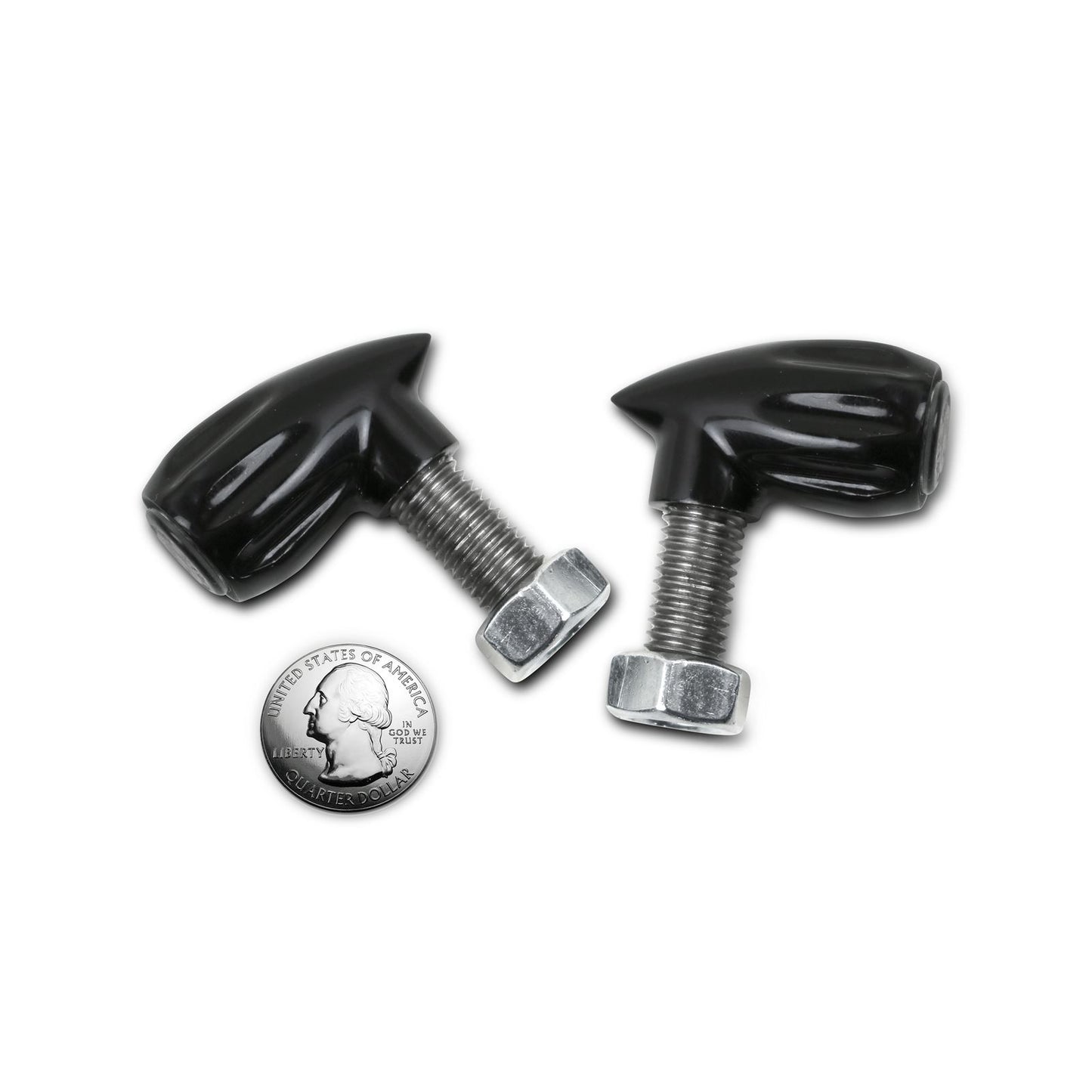 Kodlin USA 3-in-1 Bullet Grooved Turn Signals - Black [MPN: K68461]_729545
