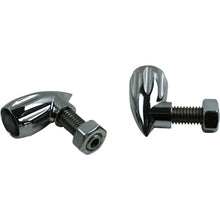 Kodlin USA 3-in-1 Bullet Grooved Turn Signals - Chrome [MPN: K68462]_891207