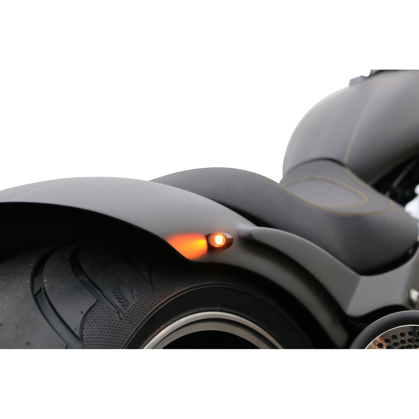 Kodlin USA 3-in-1 Bullet Smooth Turn Signals - Black [MPN: K68463]_729542
