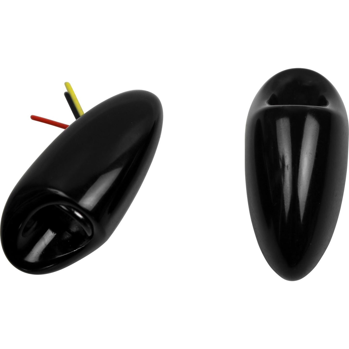 Kodlin USA 3-in-1 Mini Fender Strut Turn Signals - Black [MPN: K68489]_729540