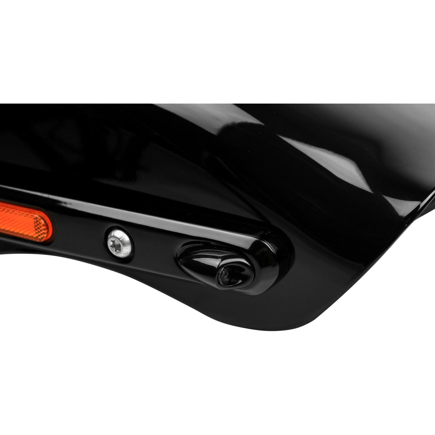 Kodlin USA 3-in-1 Mini Fender Strut Turn Signals - Black [MPN: K68489]_729539