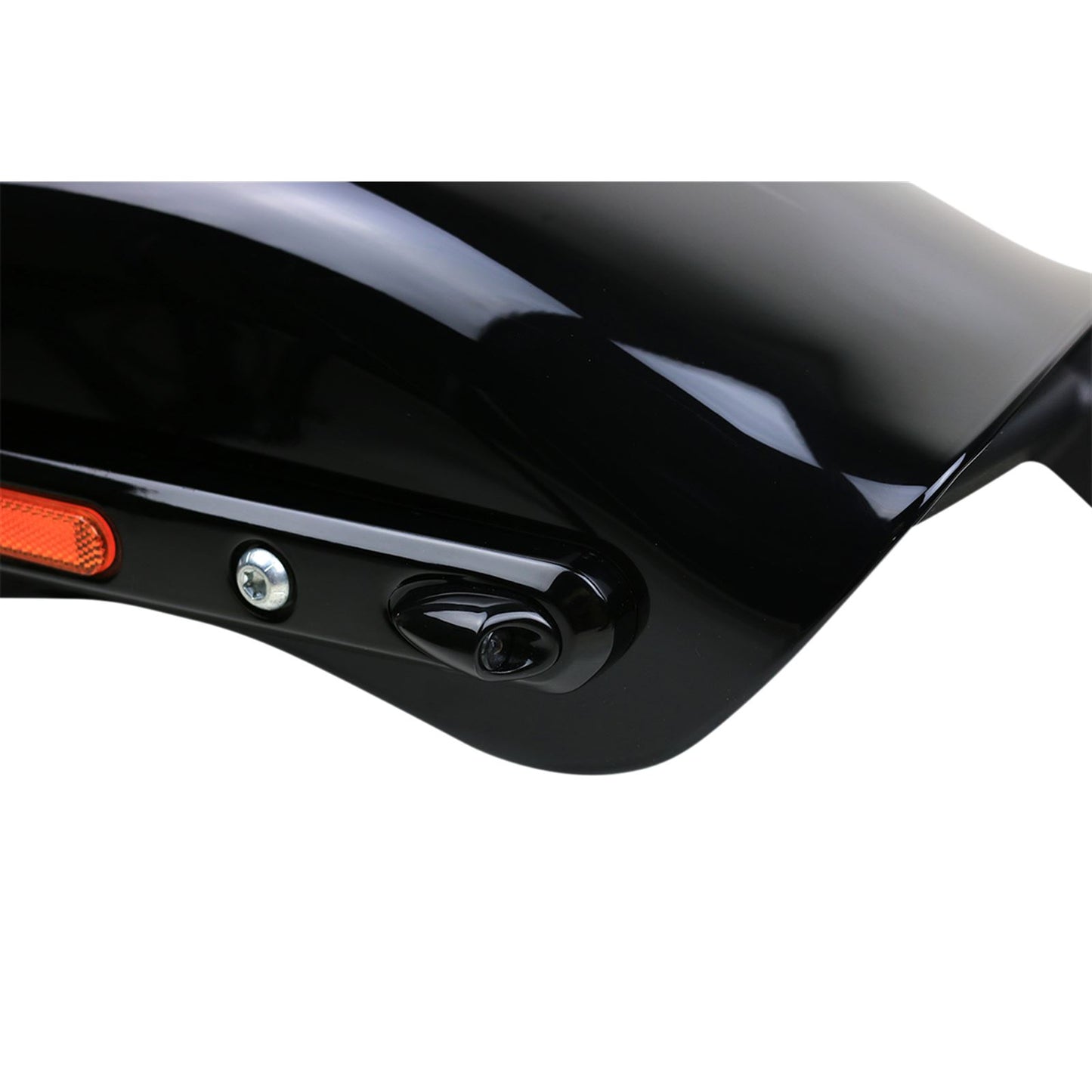 Kodlin USA 3-in-1 Mini Fender Strut Turn Signals - Black [MPN: K68489]_891202