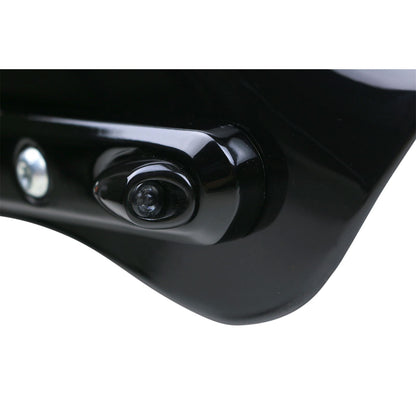 Kodlin USA 3-in-1 Mini Fender Strut Turn Signals - Black [MPN: K68489]_891201