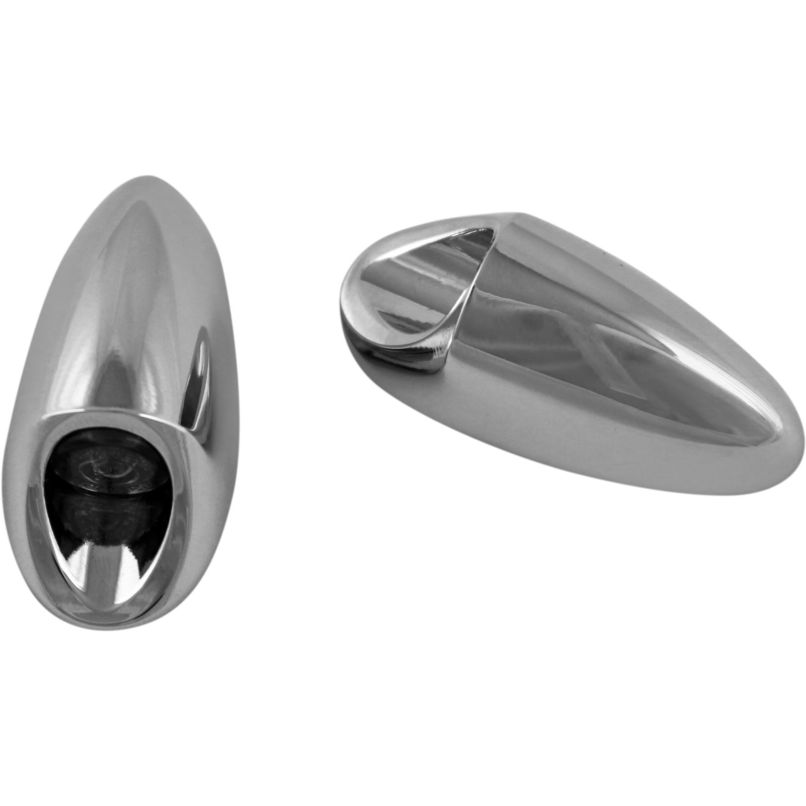 Kodlin USA 3-in-1 Mini Fender Strut Turn Signals - Chrome [MPN: K68490]_729538