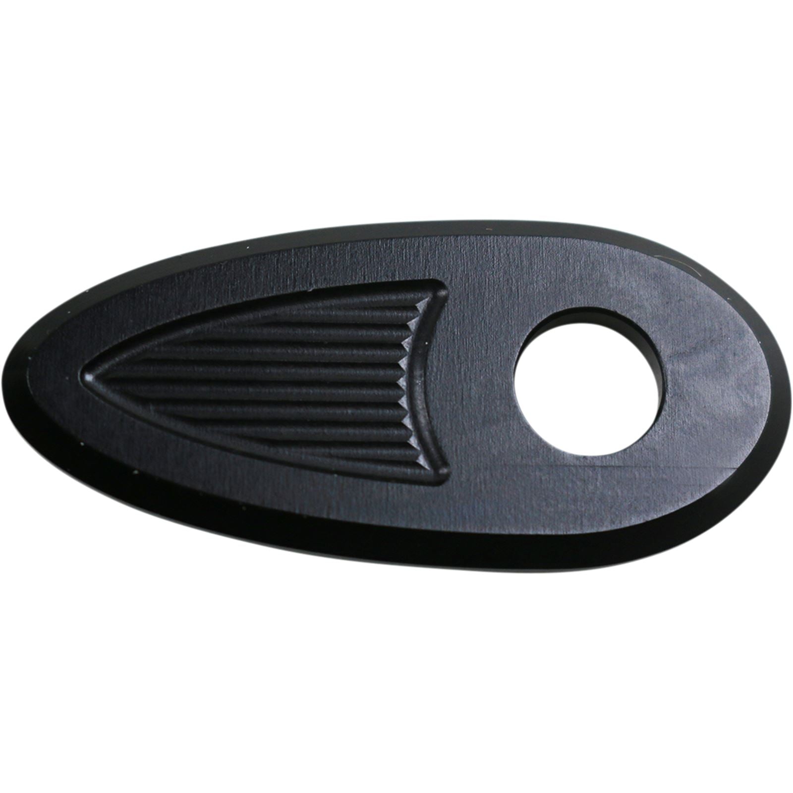 Kodlin USA Fender Strut Turn Signal Adapters/Cover Plates - Black [MPN: K68483]_891218