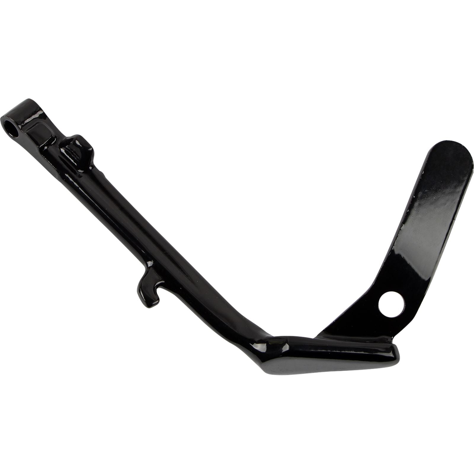 Drag Specialties Kickstand - Gloss Black - Stock Length 0510-0532_1148936