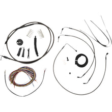 LA Choppers Cable Kit - 12" - 14" Ape Hanger Handlebars - Midnight [MPN: LA-8155KT2-13M]_1057612