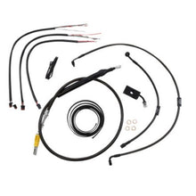 LA Choppers Cable Kit - 15" - 17" Ape Hanger Handlebars - Midnight [MPN: LA-8155KT2-16M]_875585