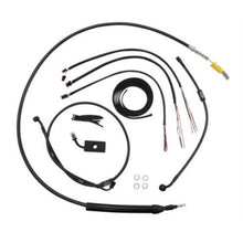 LA Choppers Cable Kit - 18" - 20" Ape Hanger Handlebars - Midnight [MPN: LA-8155KT2-19M]_875588