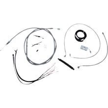 LA Choppers Handlebar Cable/Brake Line Kit 12" - 14" - Stainless [MPN: LA-8156KT2-13]_1057613