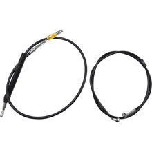 LA Choppers Cable/Brake Line Kit - Quick Connect 15"-17" Black [MPN: LA-8156KT2-16B]_1091754