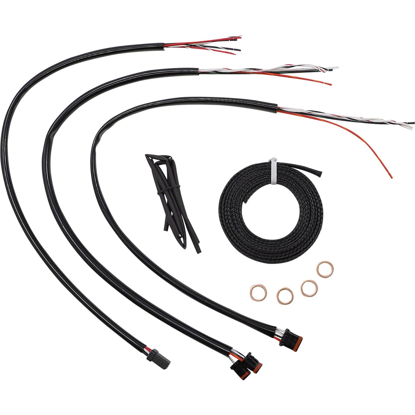 LA Choppers Cable Kit - Quick Connect - 15" - 17"  - Midnight [MPN: LA-8156KT2-16M]_1091756