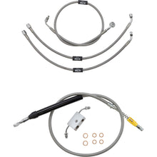 LA Choppers Handlebar Cable/Brake Line Kit - 12" - 14" - Stainless Steel [MPN: LA-8157KT-13]_1104189