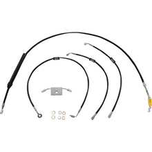 LA Choppers Cable/Brake Line Kit - Quick Connect - 12" - 14" - Black Vinyl [MPN: LA-8157KT-13B]_1091711