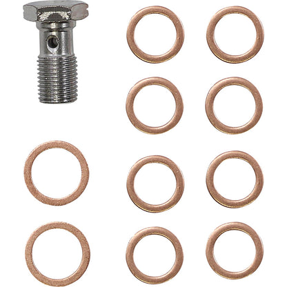 LA Choppers Handlebar Cable/Brake Line Kit  - 15" - 17" - Stainless Steel [MPN: LA-8056KT-16]_1096407