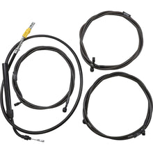 LA Choppers Cable Kit - 12" - 14" Ape Hanger Handlebars - Midnight [MPN: LA-8056KT2-13M]_1091720