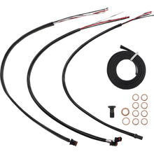 LA Choppers Cable Kit - 12" - 14" Ape Hanger Handlebars - Midnight [MPN: LA-8056KT2-13M]_1091721