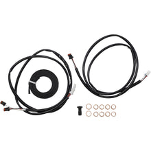 LA Choppers Cable Kit - 18" - 20" for Ape Hanger Handlebars - ABS - Midnight [MPN: LA-8056KT3-19M]_1096432