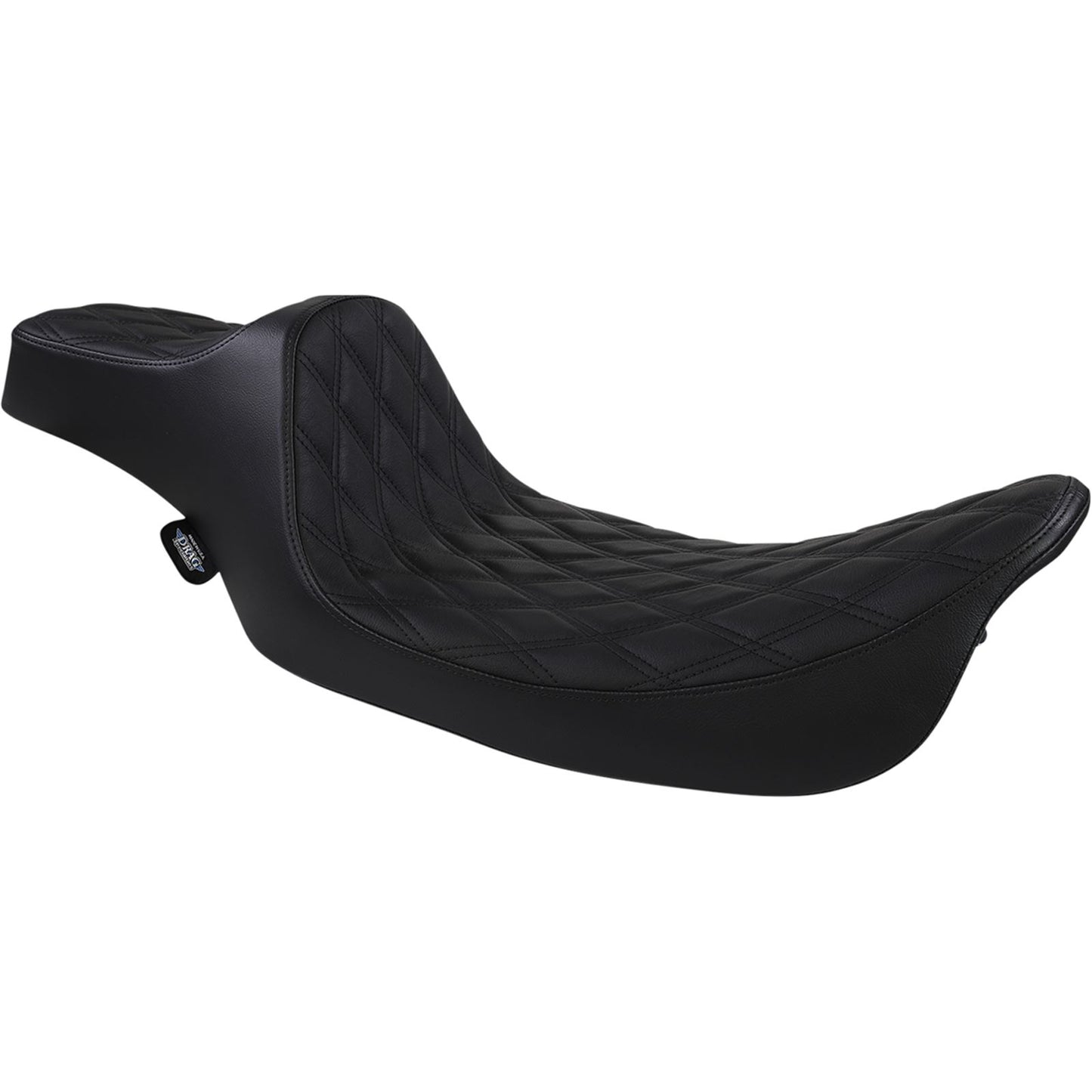 Drag Specialties Extended Reach Predator III Seat - Double Diamond 0801-1369_1057581