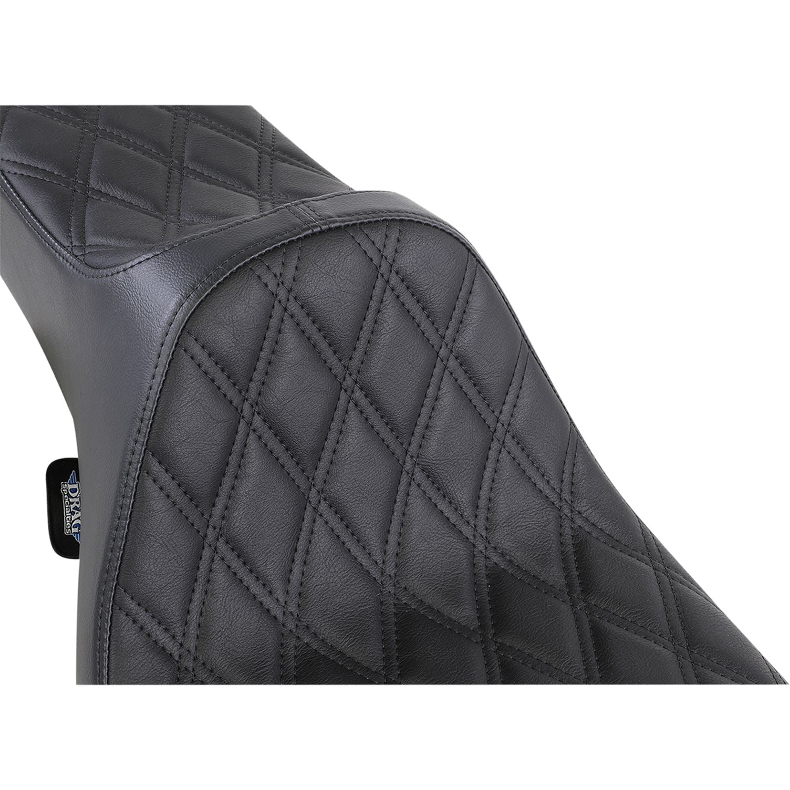 Drag Specialties Extended Reach Predator III Seat - Double Diamond 0801-1369_1057583