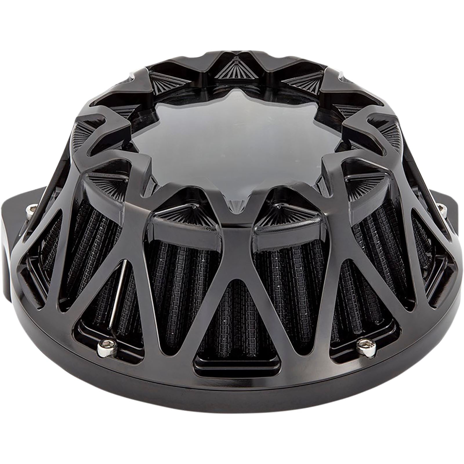 Arlen Ness Crossfire Air Cleaner - All Black 600-042_1032389