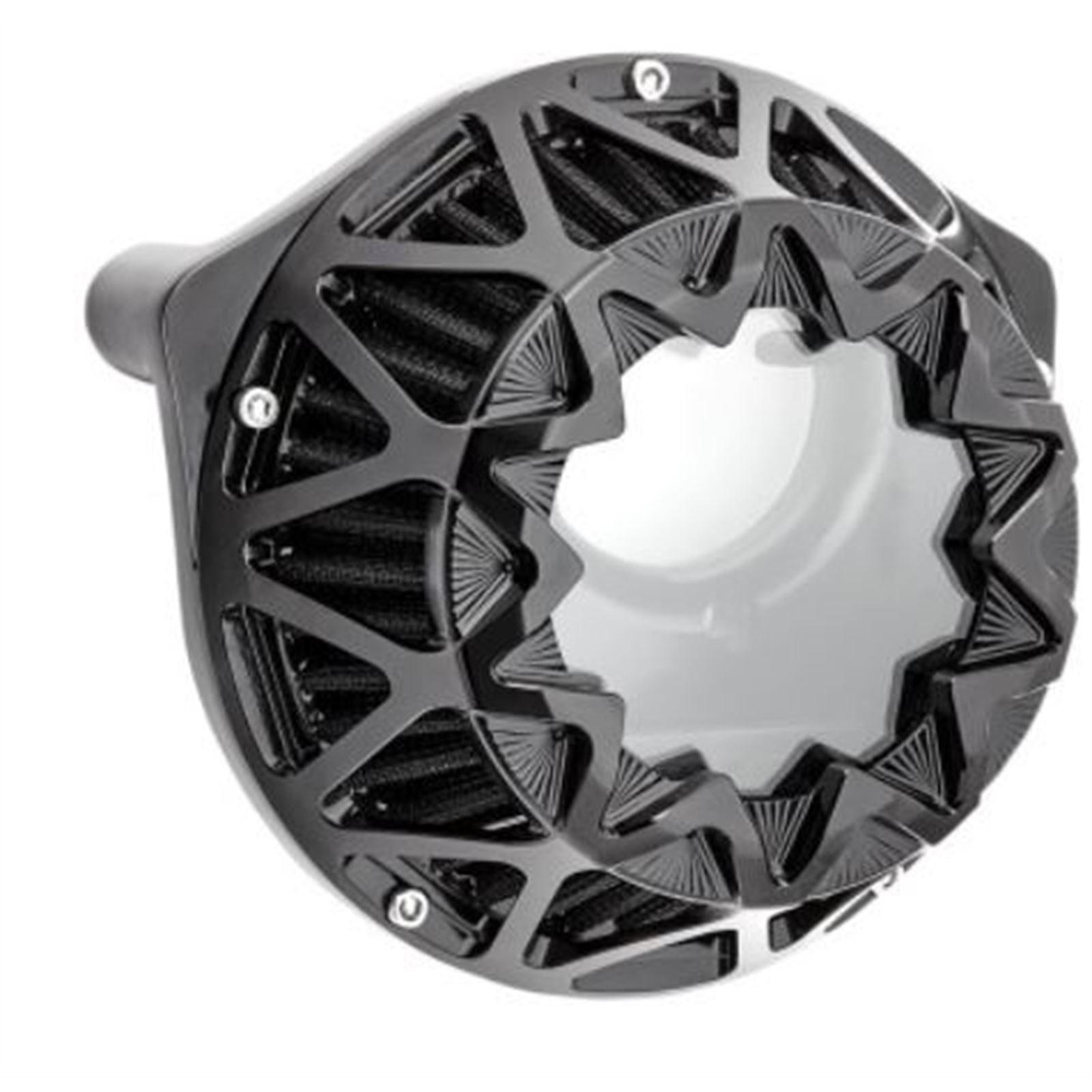 Arlen Ness Crossfire Air Cleaner - All Black 600-043_840518