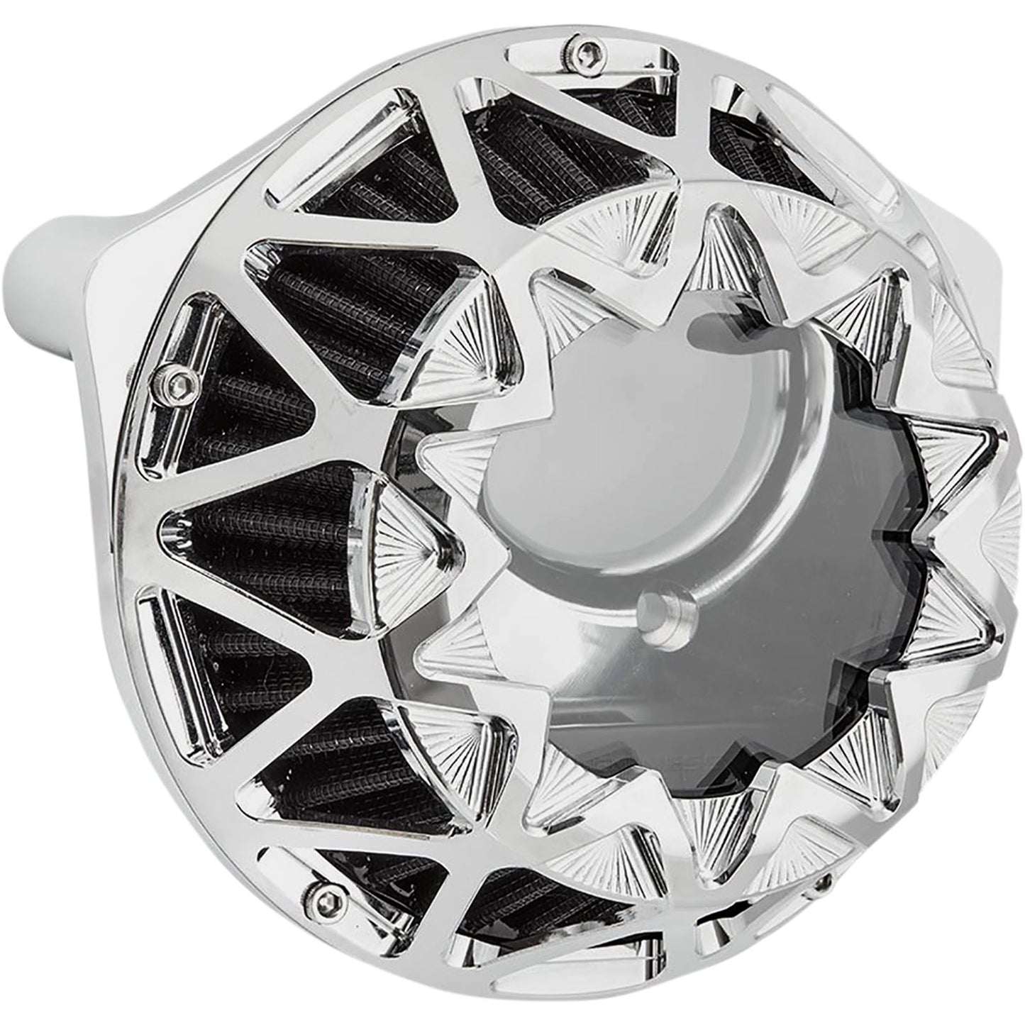 Arlen Ness Crossfire Air Cleaner - Chrome 600-048_1032400