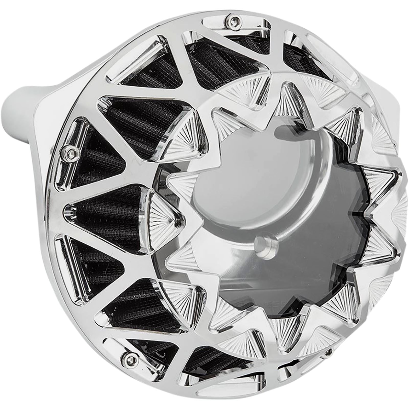 Arlen Ness Crossfire Air Cleaner - Chrome 600-048_1032400