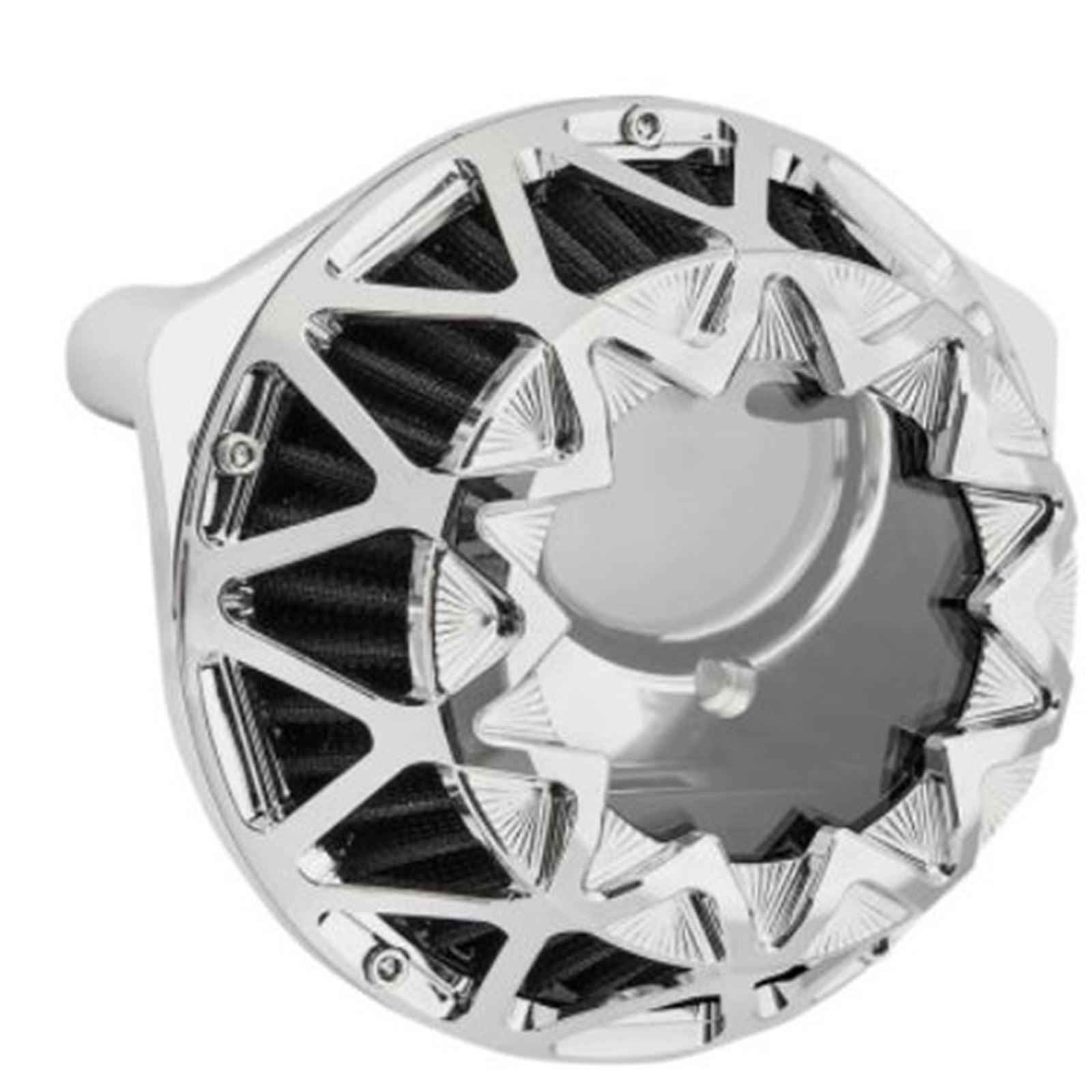 Arlen Ness Crossfire Air Cleaner - Chrome 600-051_840533